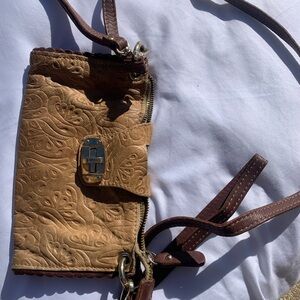 Italian leather purse